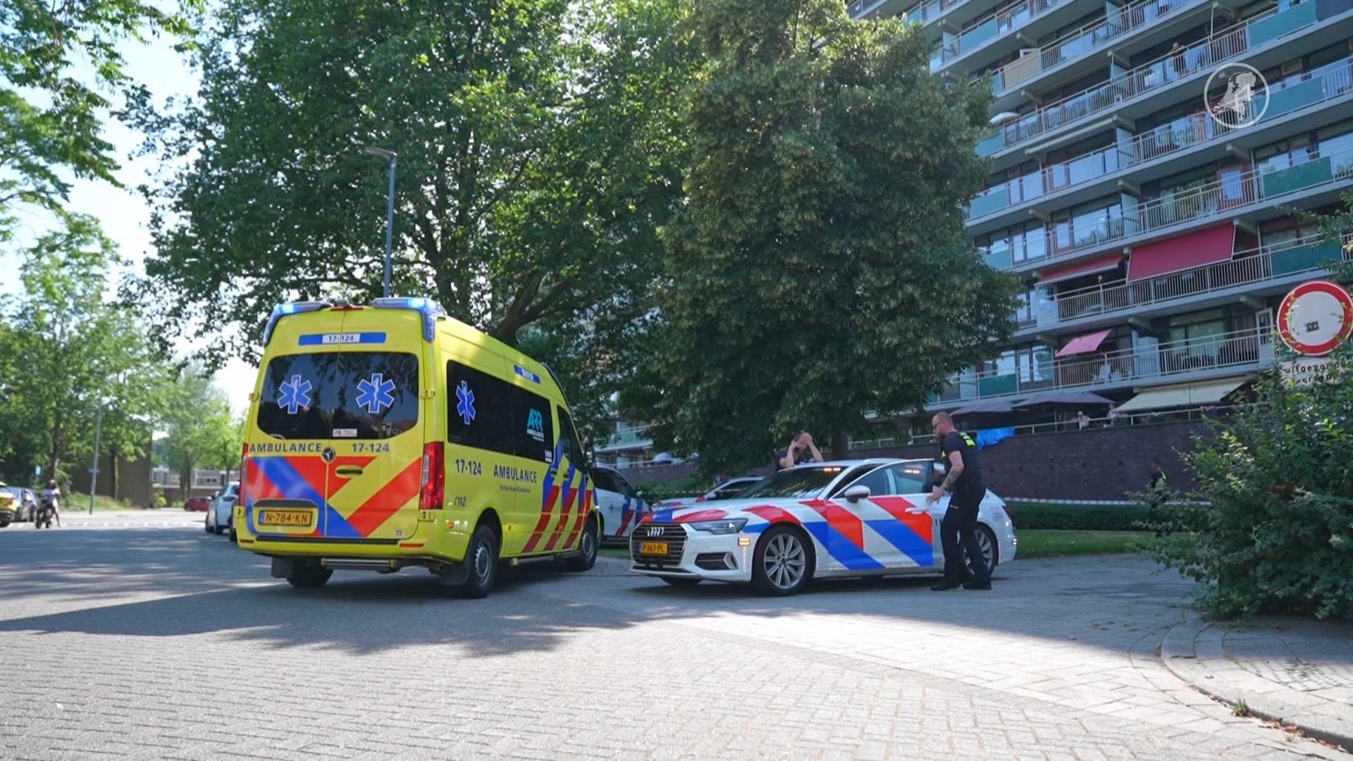 Kind met spoed naar ziekenhuis na val van zevende verdieping in Hoogvliet