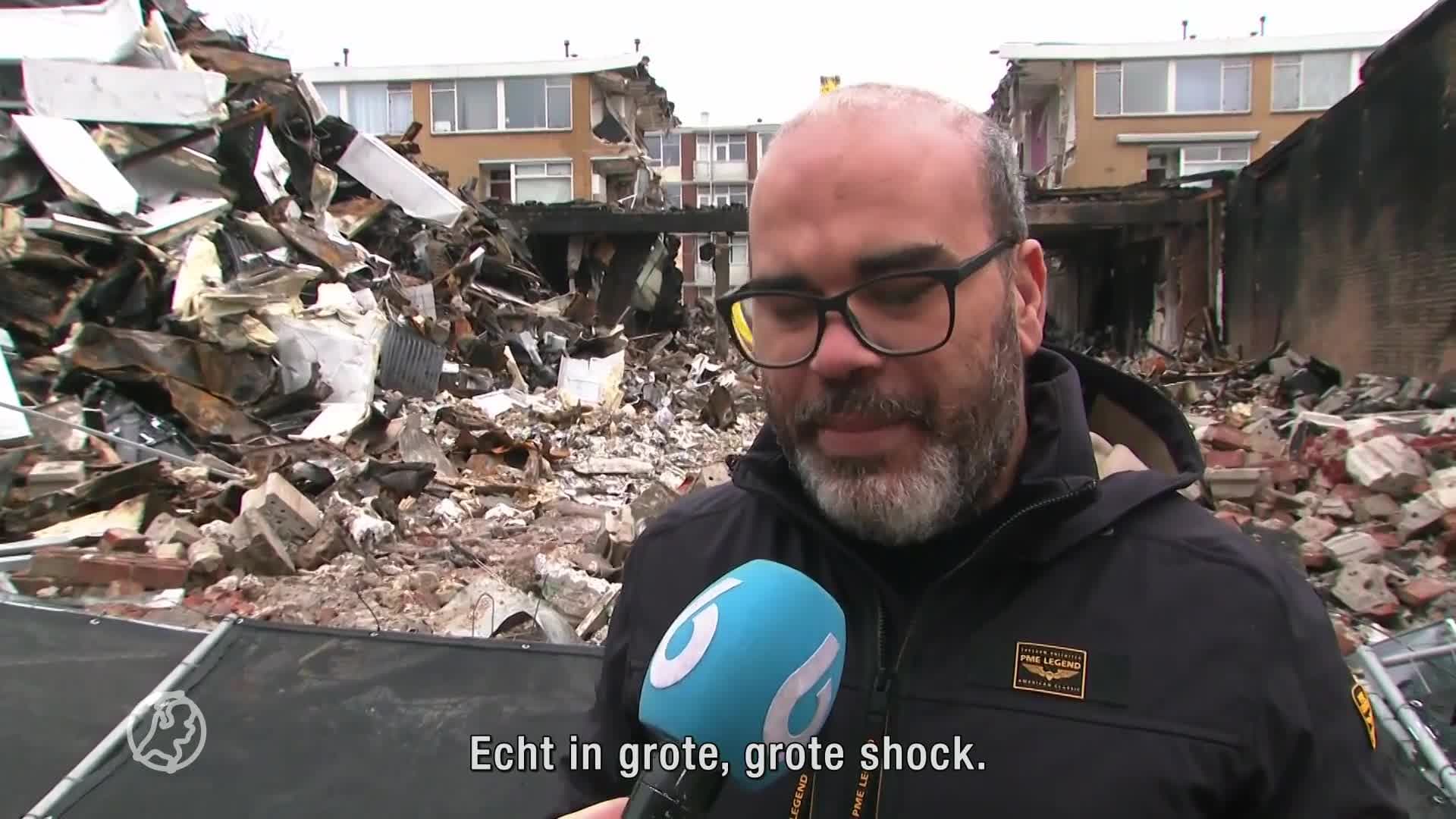 Kamal ontsnapte aan explosie in Rotterdam: 'Ik stond helemaal in brand'