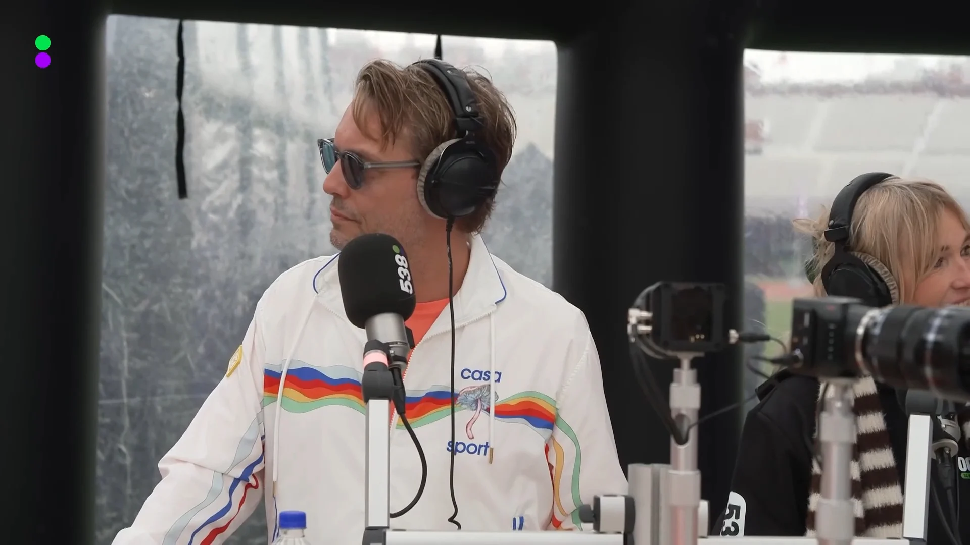 Bas Smit rent De 538 Ochtendrun voor Jade, die er zelf niet bij kan zijn