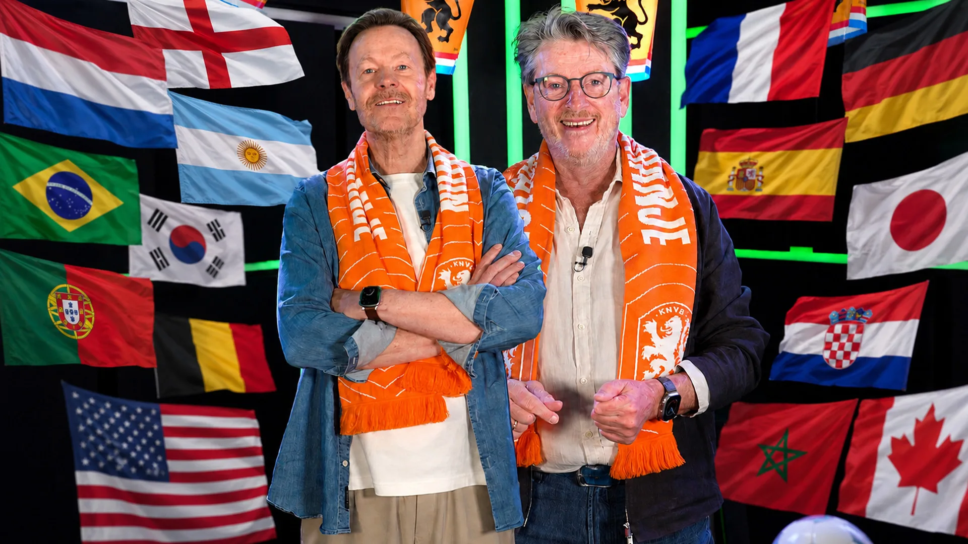 "DEUTSCHLAND!" Onze dj's raden de vlaggen van deze WK-landen