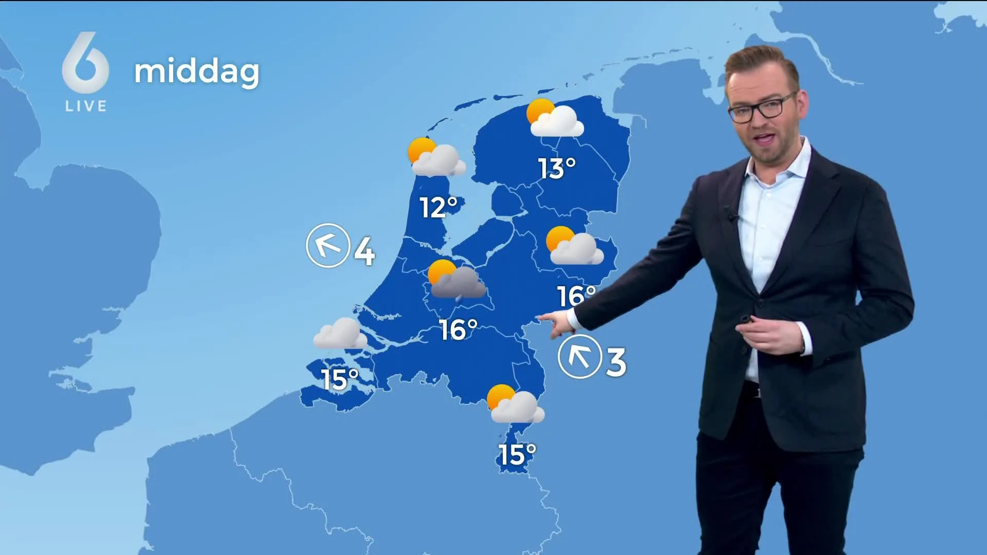 Natte maar warme eerste paasdag voor de boeg