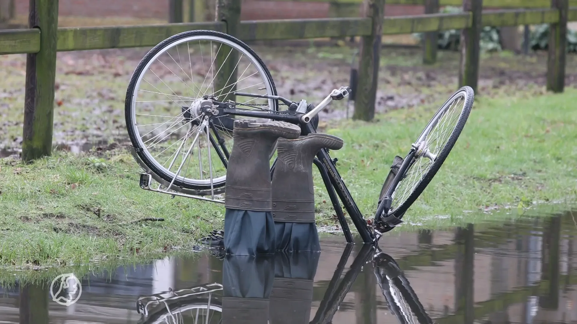 Levensgevaarlijk fietspad zorgt voor ludieke noodkreet