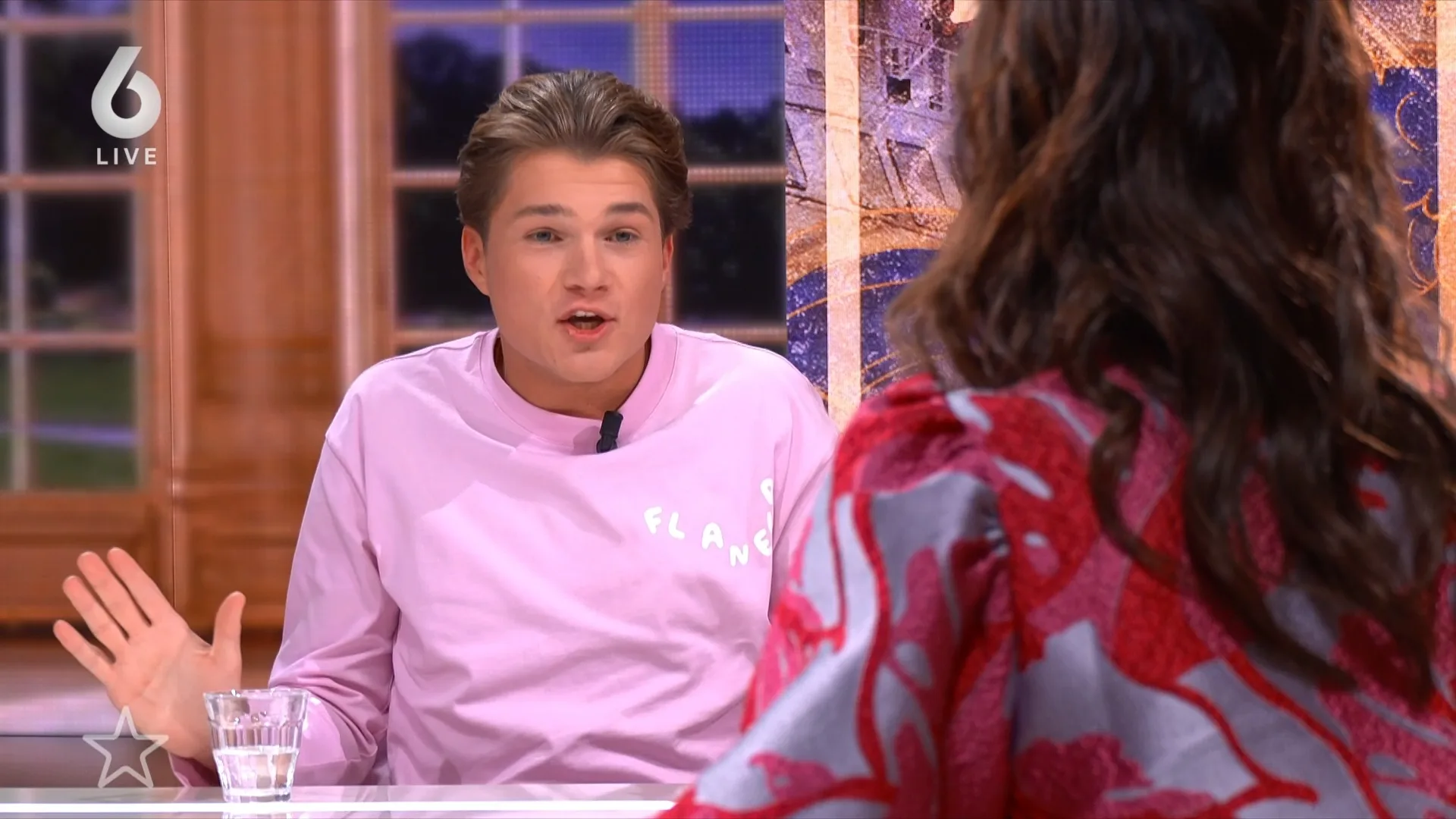 Samuel Welten is een goede Donald Trump-imitator