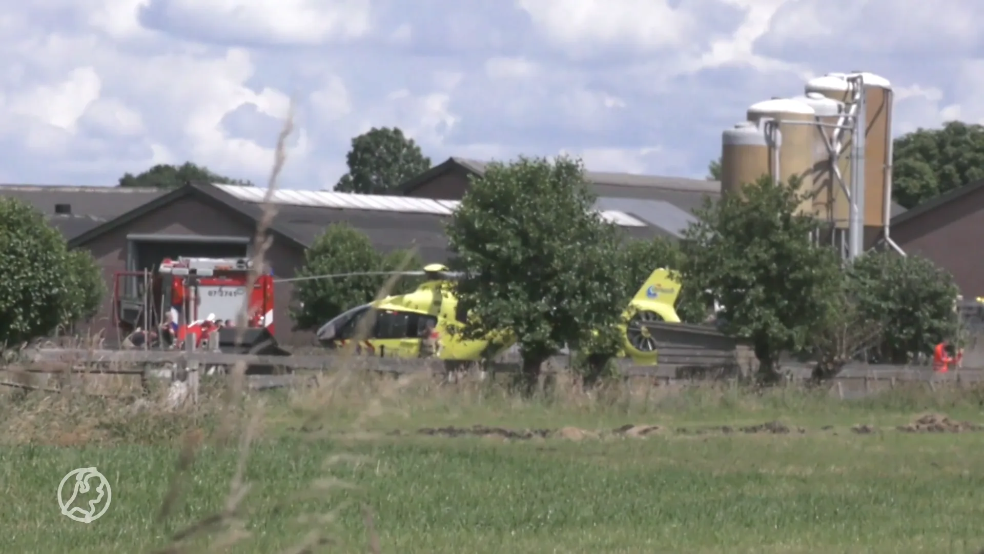 Vliegtuigje gecrasht bij Ederveen, een persoon zwaargewond