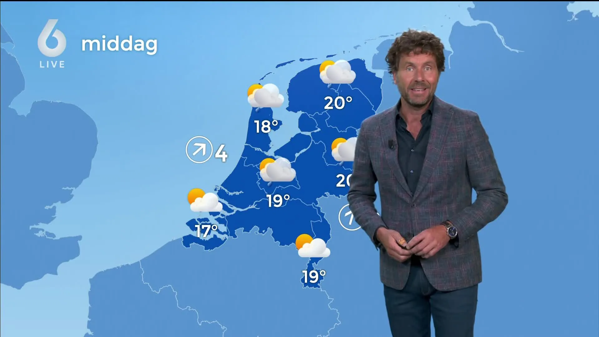 Na regen komt nog meer regen: begin volgende week wisselvallig