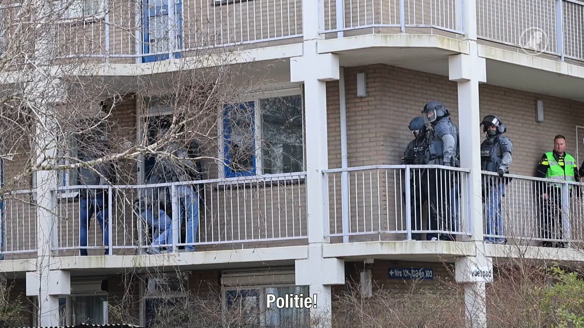 Arrestatieteam valt woning binnen in Rijswijk