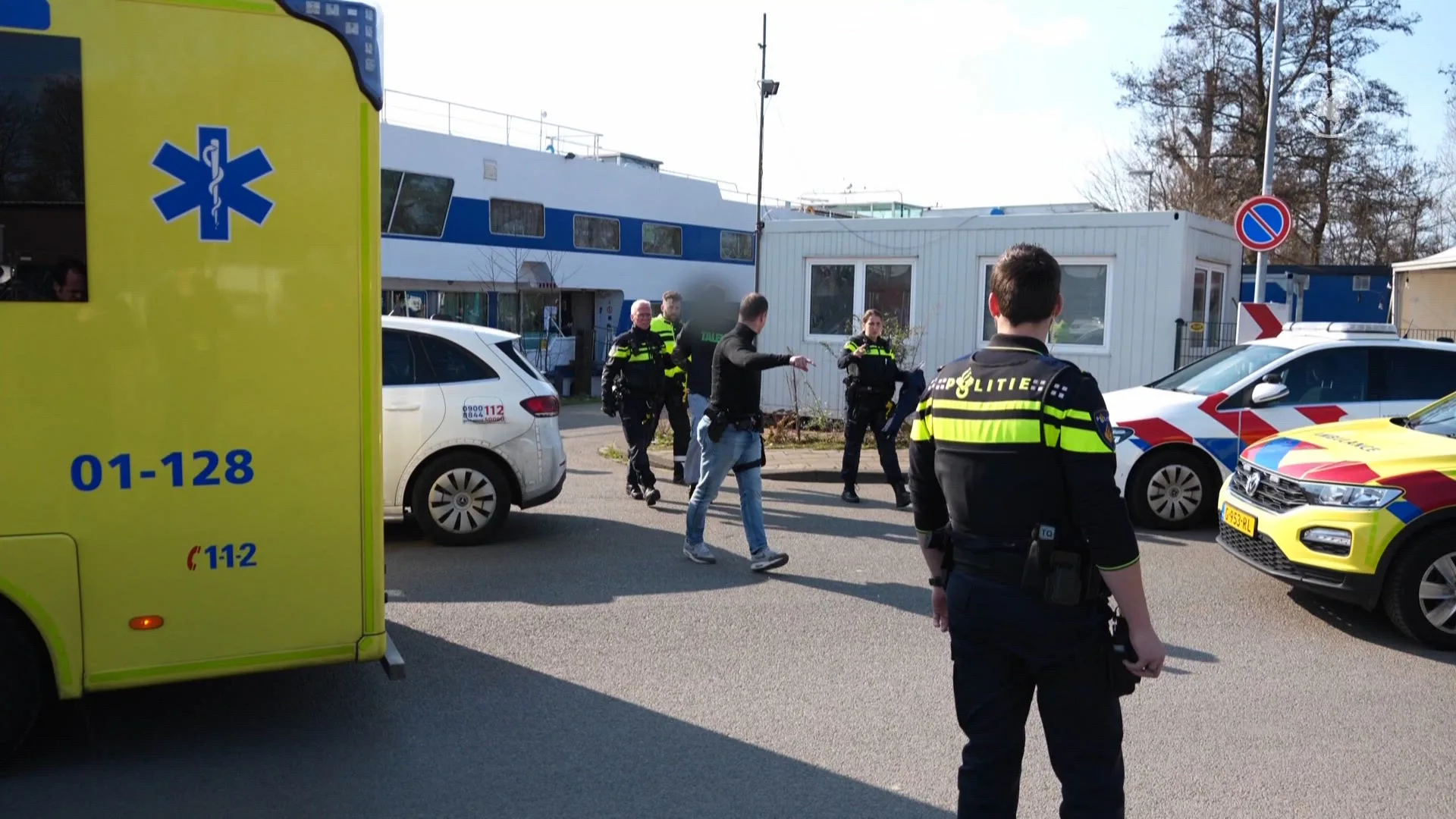 Steekincident op Groningse asielboot: 2 gewonden en 1 aanhouding