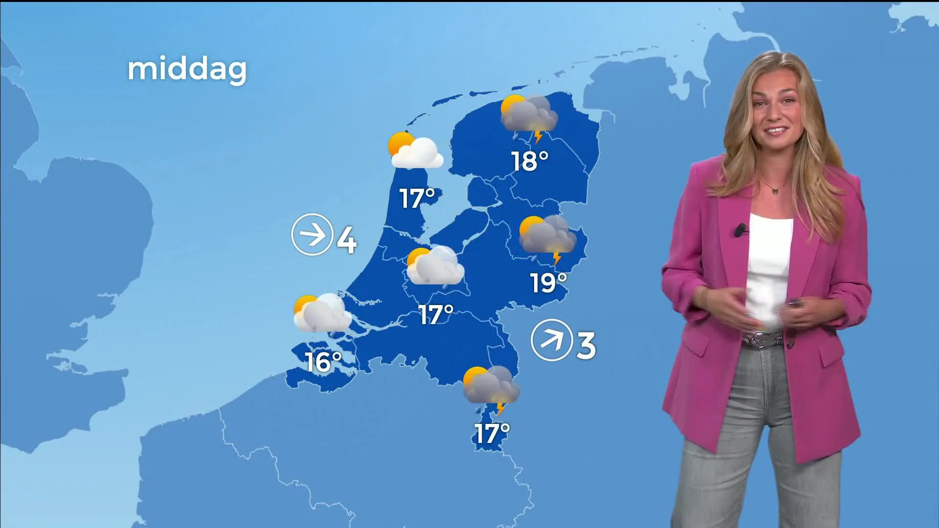 Weerbericht: komende dagen nat en fris