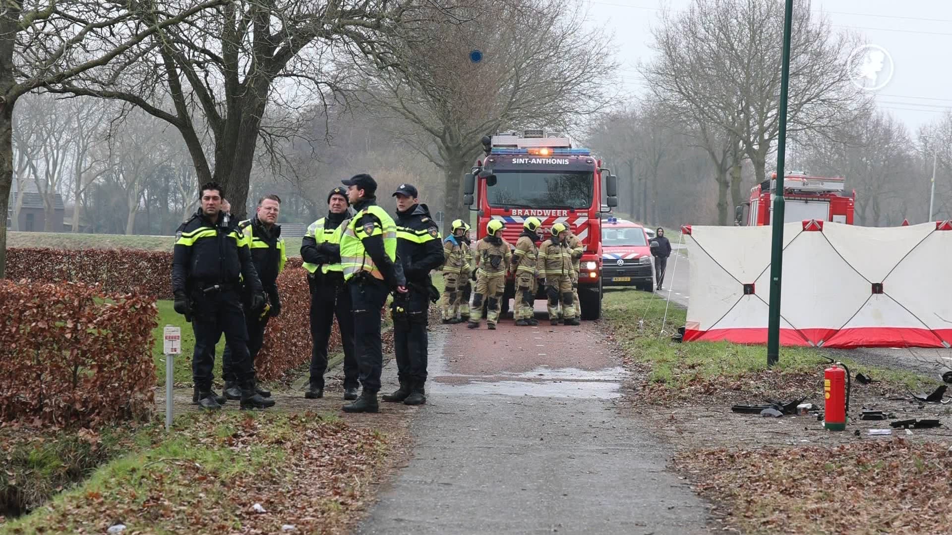 18-jarige overleden bij eenzijdig verkeersongeval in Stevensbeek