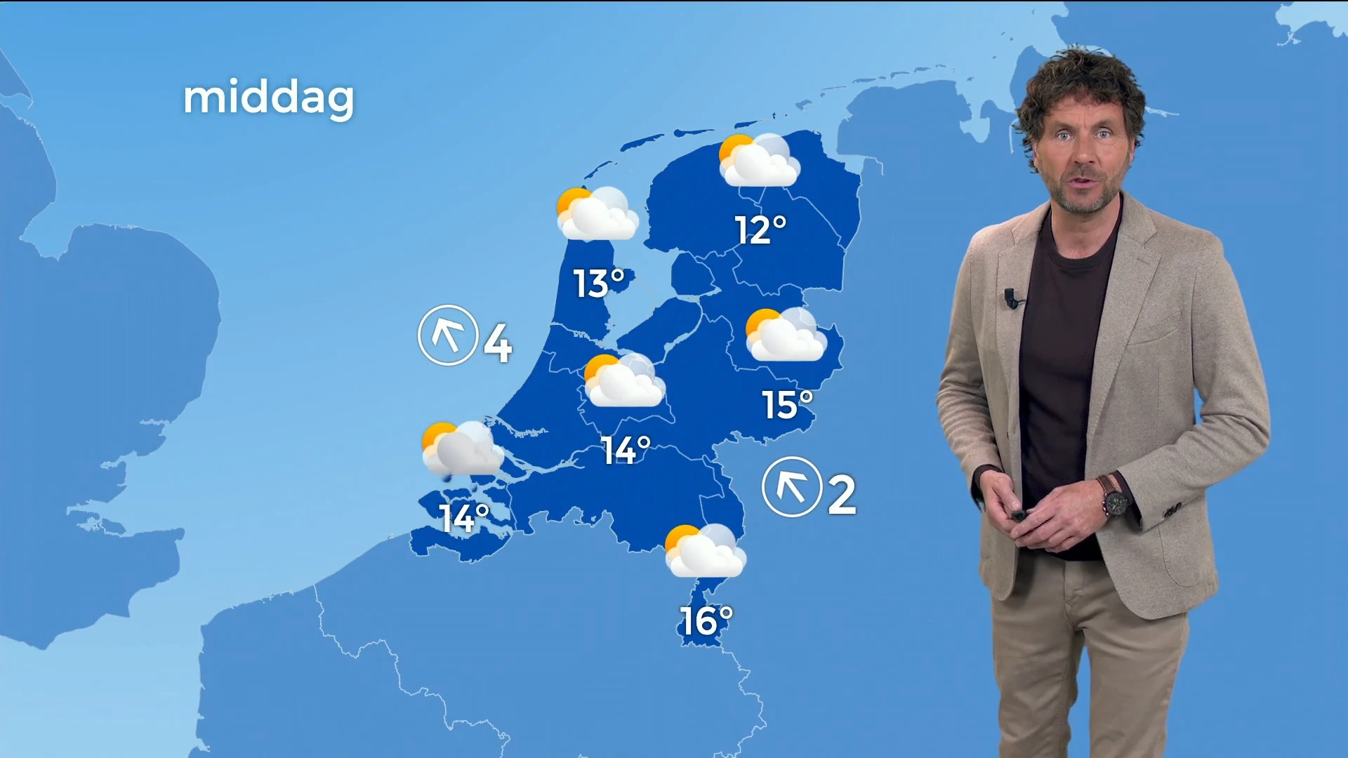 Weerbericht van dinsdag 26 maart 2024