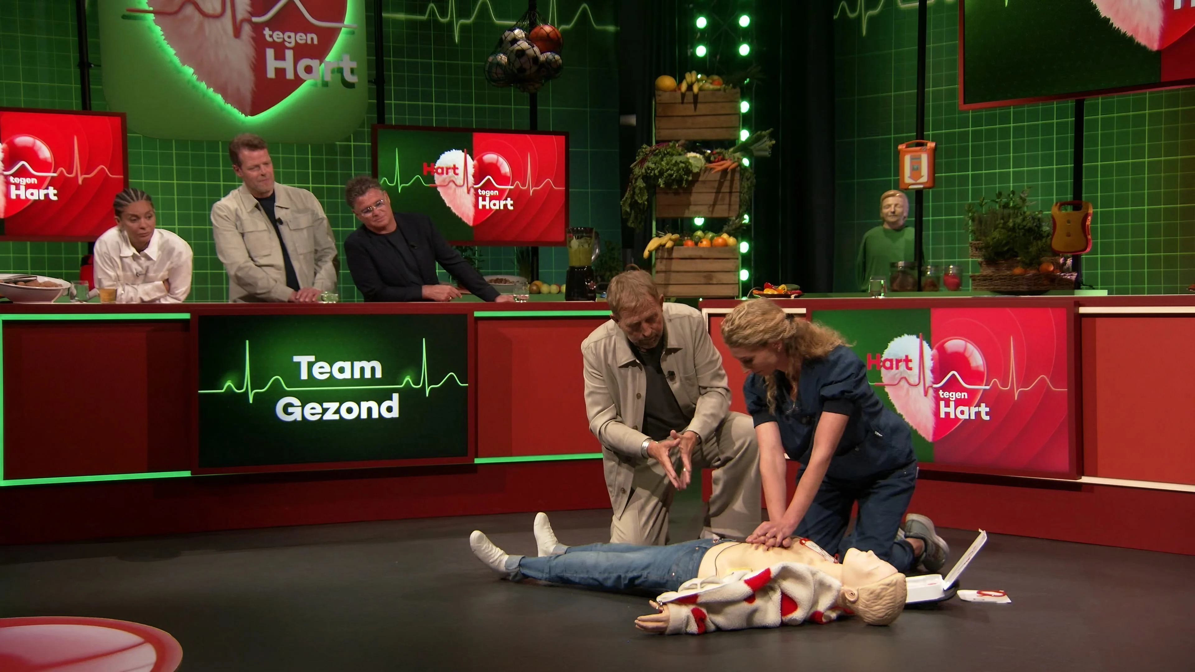 Fajah Lourens & Wolter Kroes vs. Wendy van Dijk & Dennis Weening