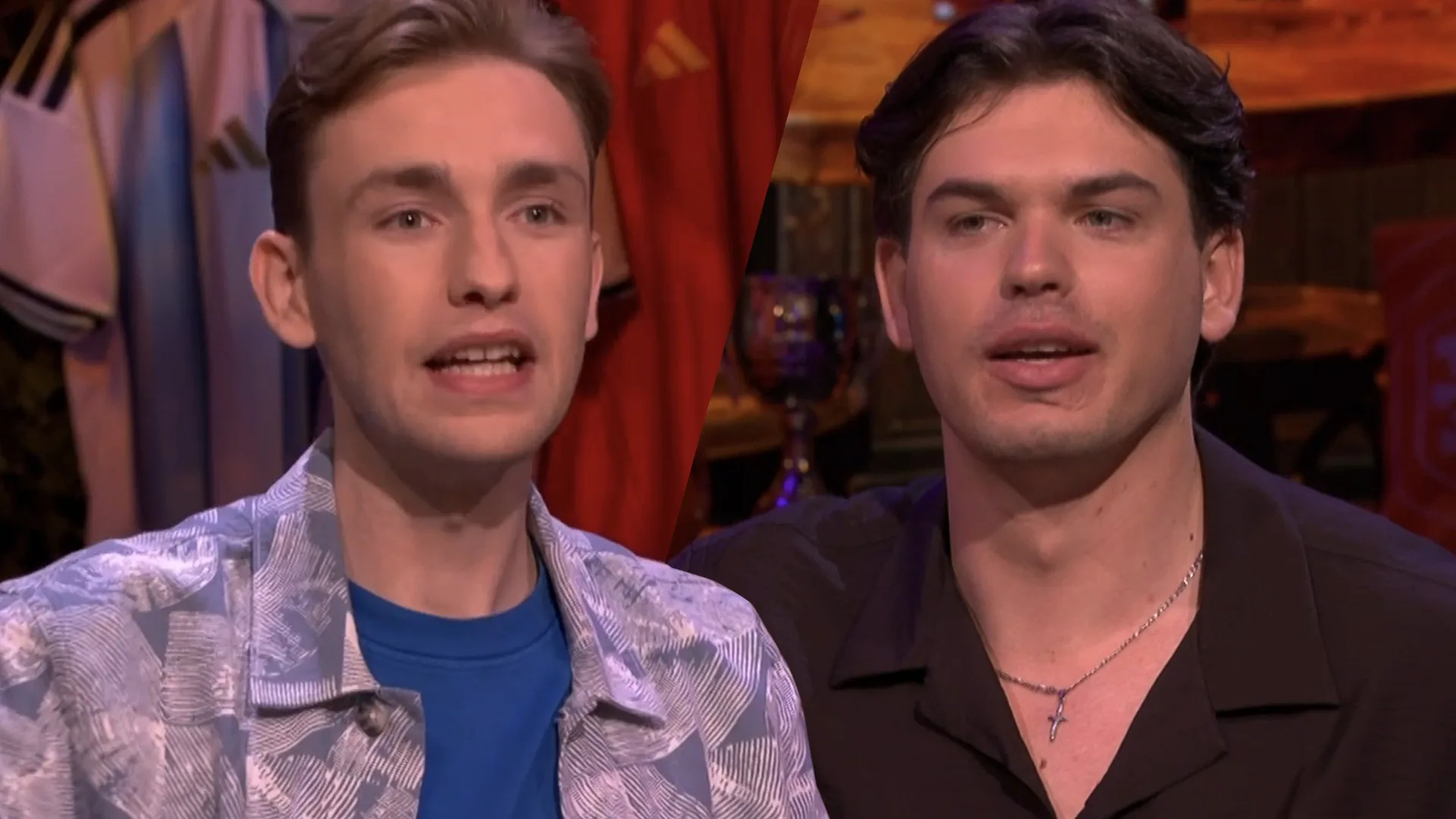 Nicky van der Gijp en Sam van Royen in discussie: 'Hou lekker je mond dicht joh!'