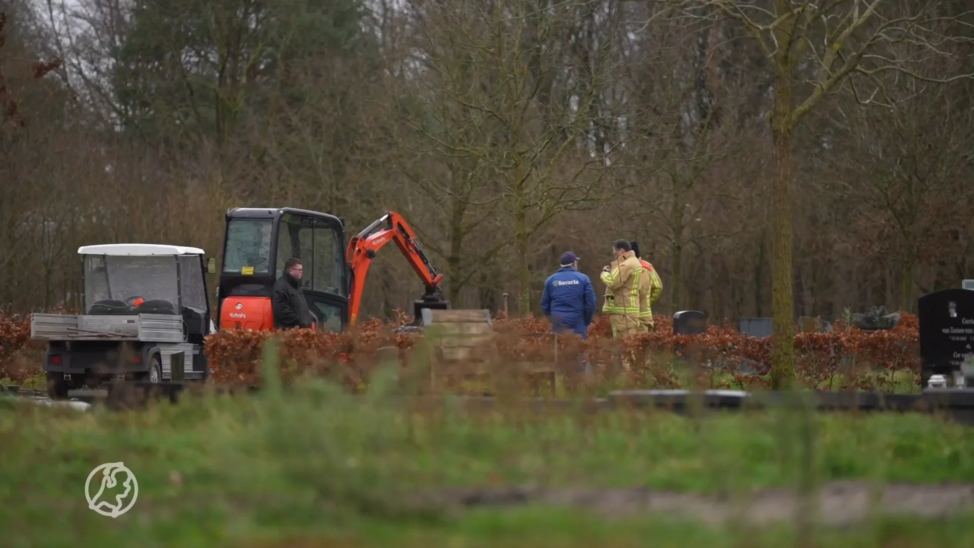 Vrijwillige brandweer Nuenen redt op het nippertje uitvaart