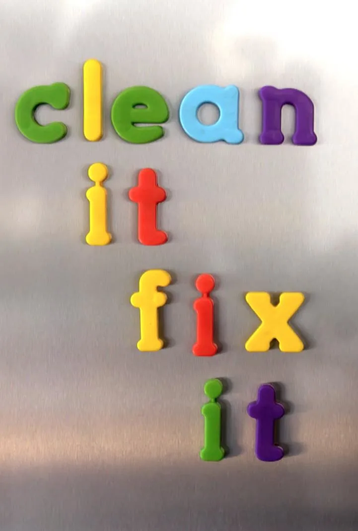 Clean it, Fix it