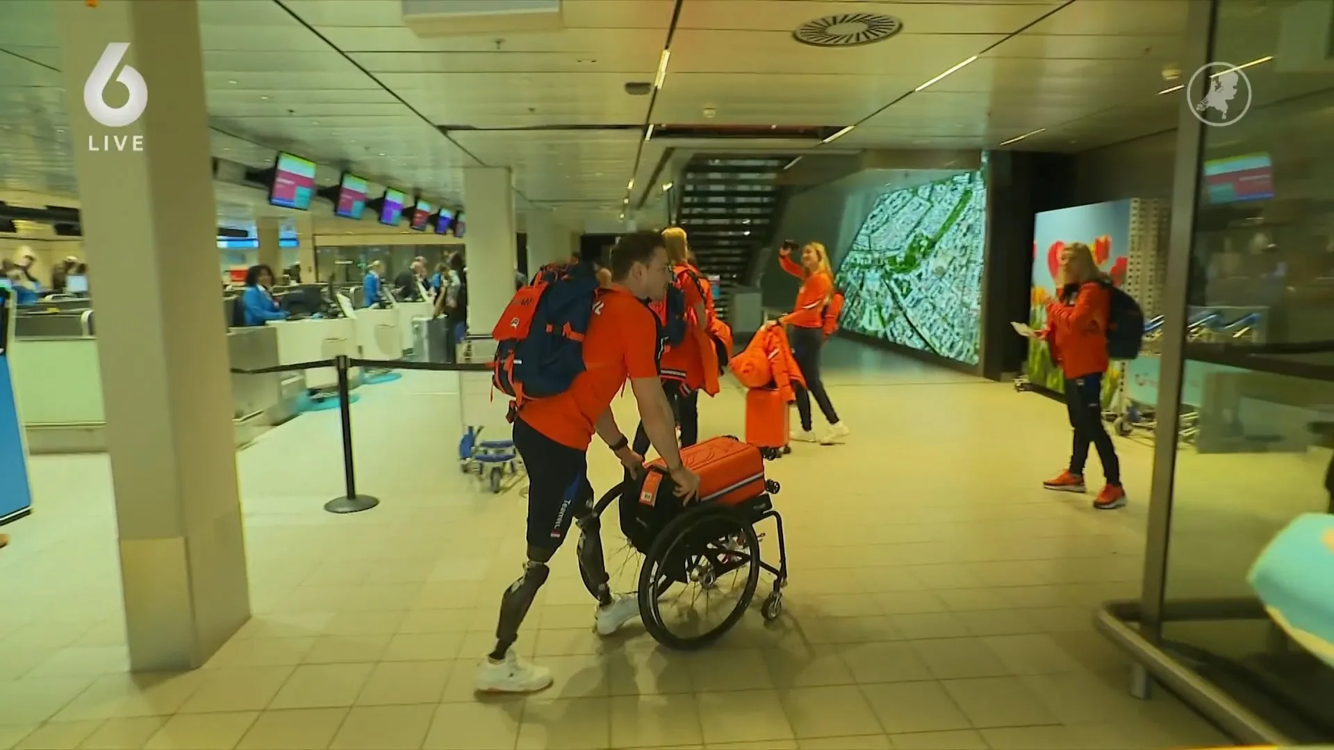 Eerste paralympische sporters onderweg naar Spelen