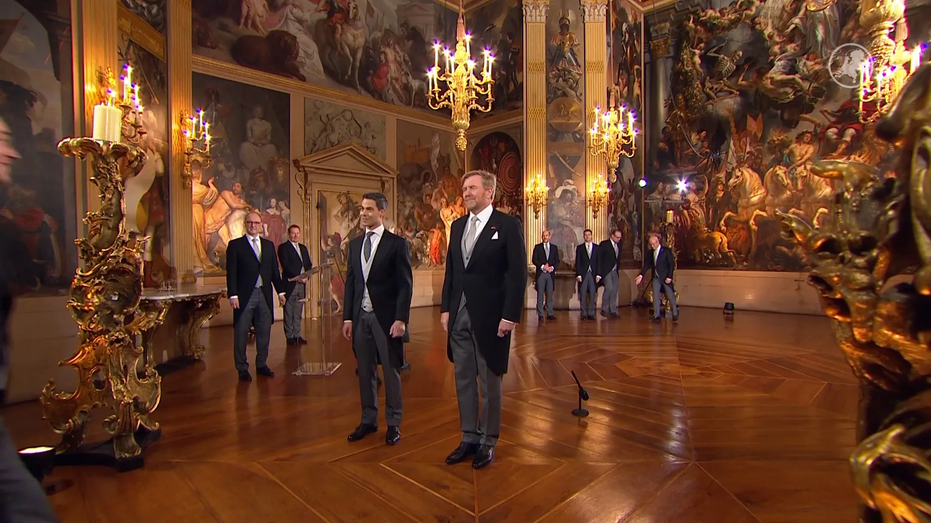 De eerste dag van het kabinet-Jetten