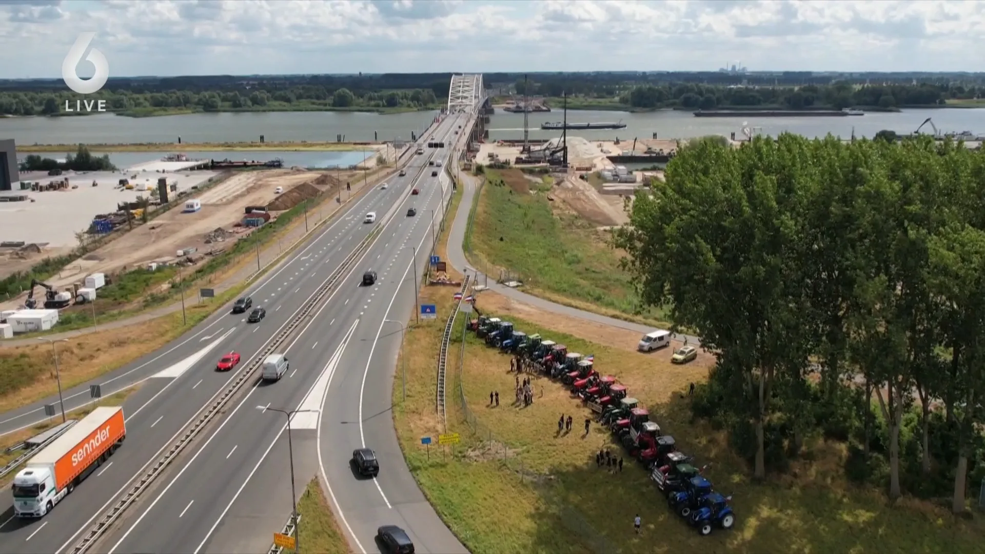 Boeren warmen zich op voor een hete zomer