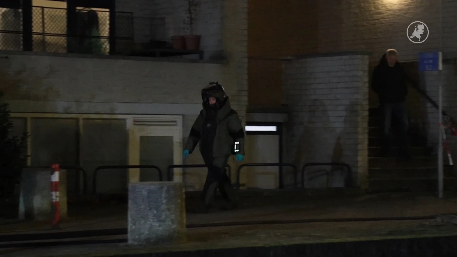 EOD stelt mogelijke explosief veilig