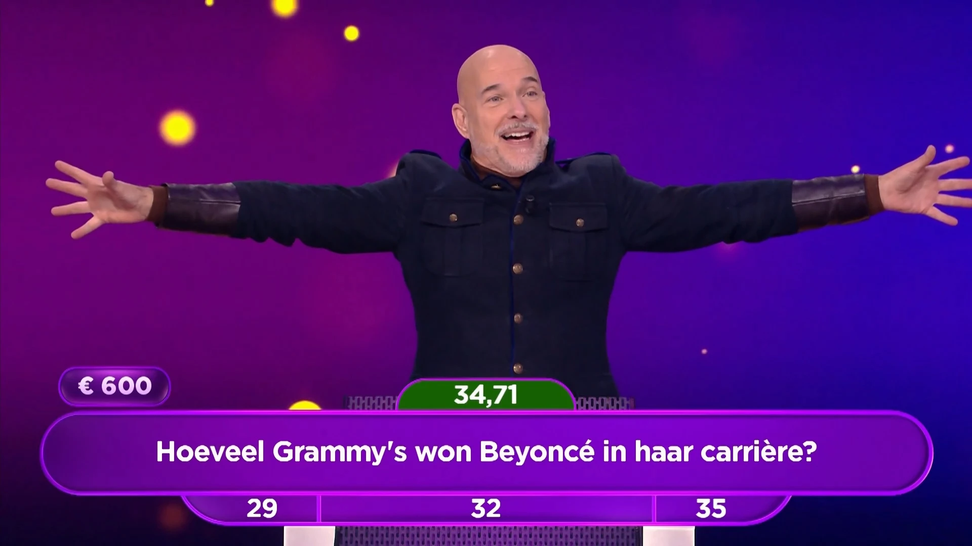 Wie zit het dichtst in de buurt van het goede antwoord?