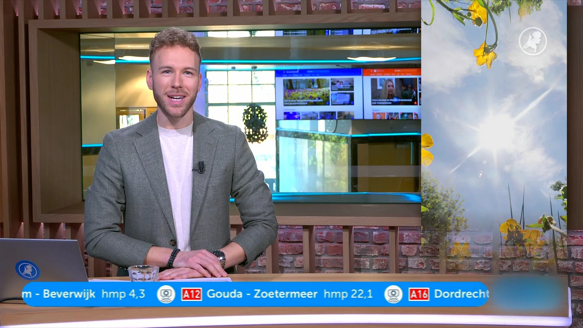 Tuincentrum bereidt zich voor op drukke op eerste lenteachtige dag