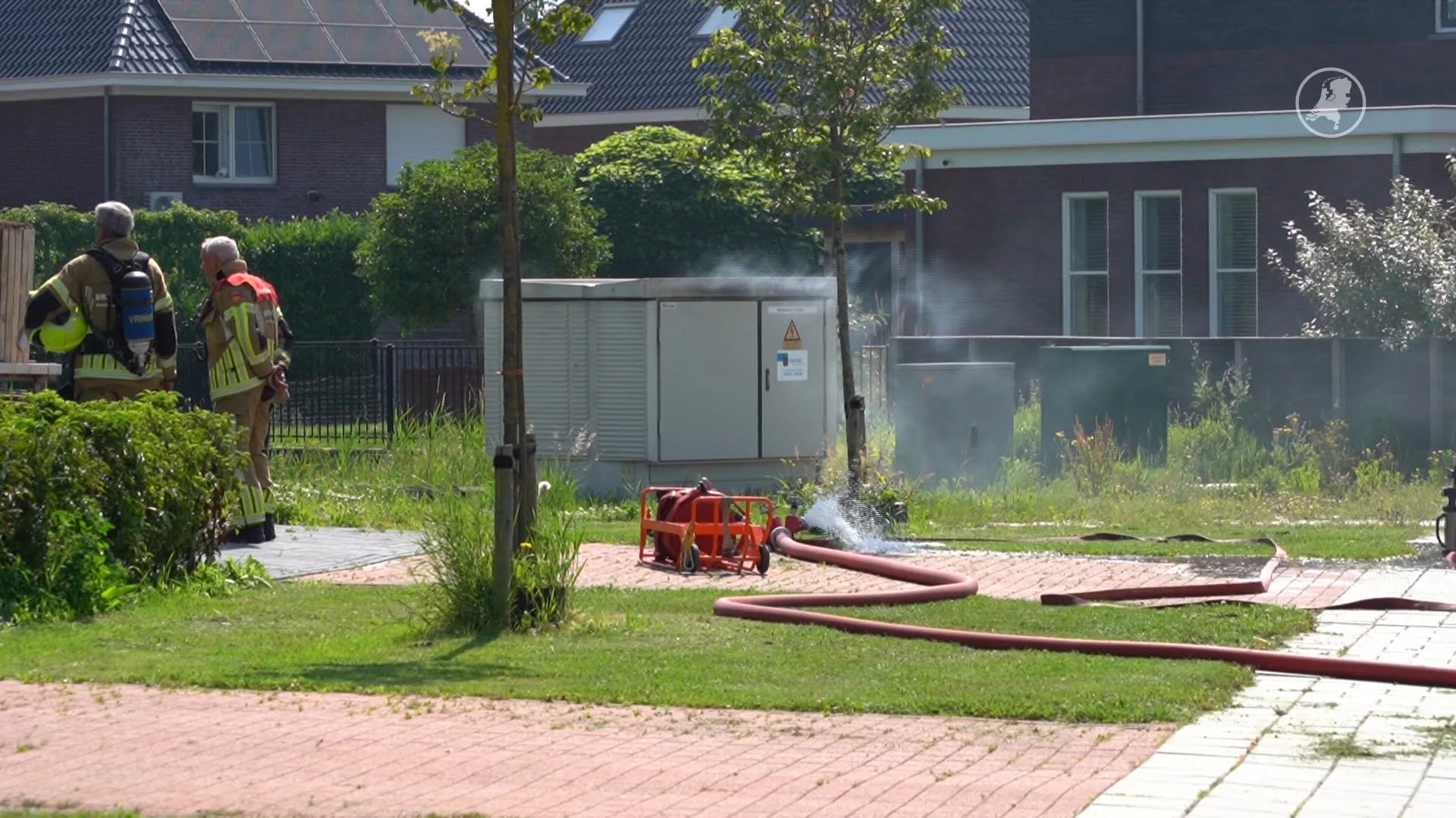 Stroomstoring in Hoogkarspel na brand
