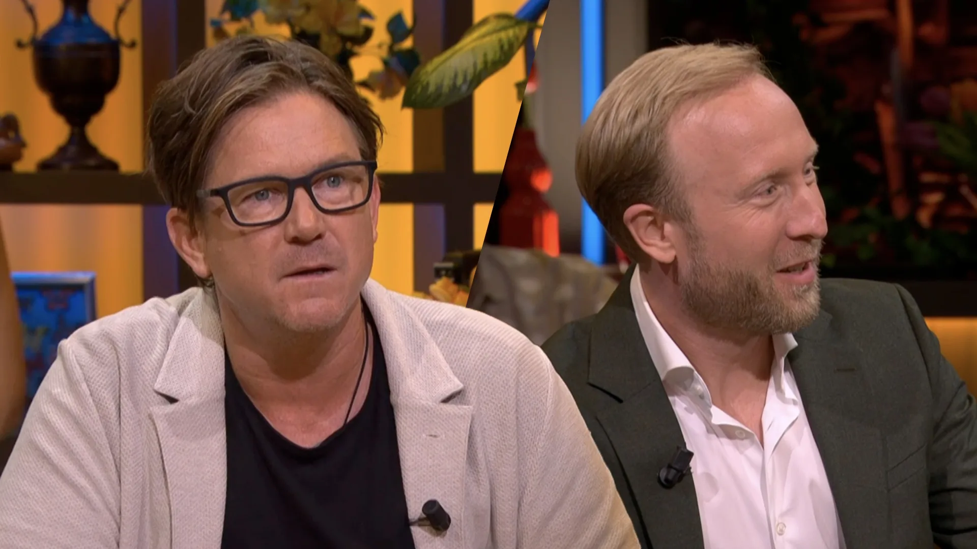 Johnny de Mol en Raymond Mens spotten bekenden in De Oranjezomer-studio: 'Hooggeëerd publiek!'