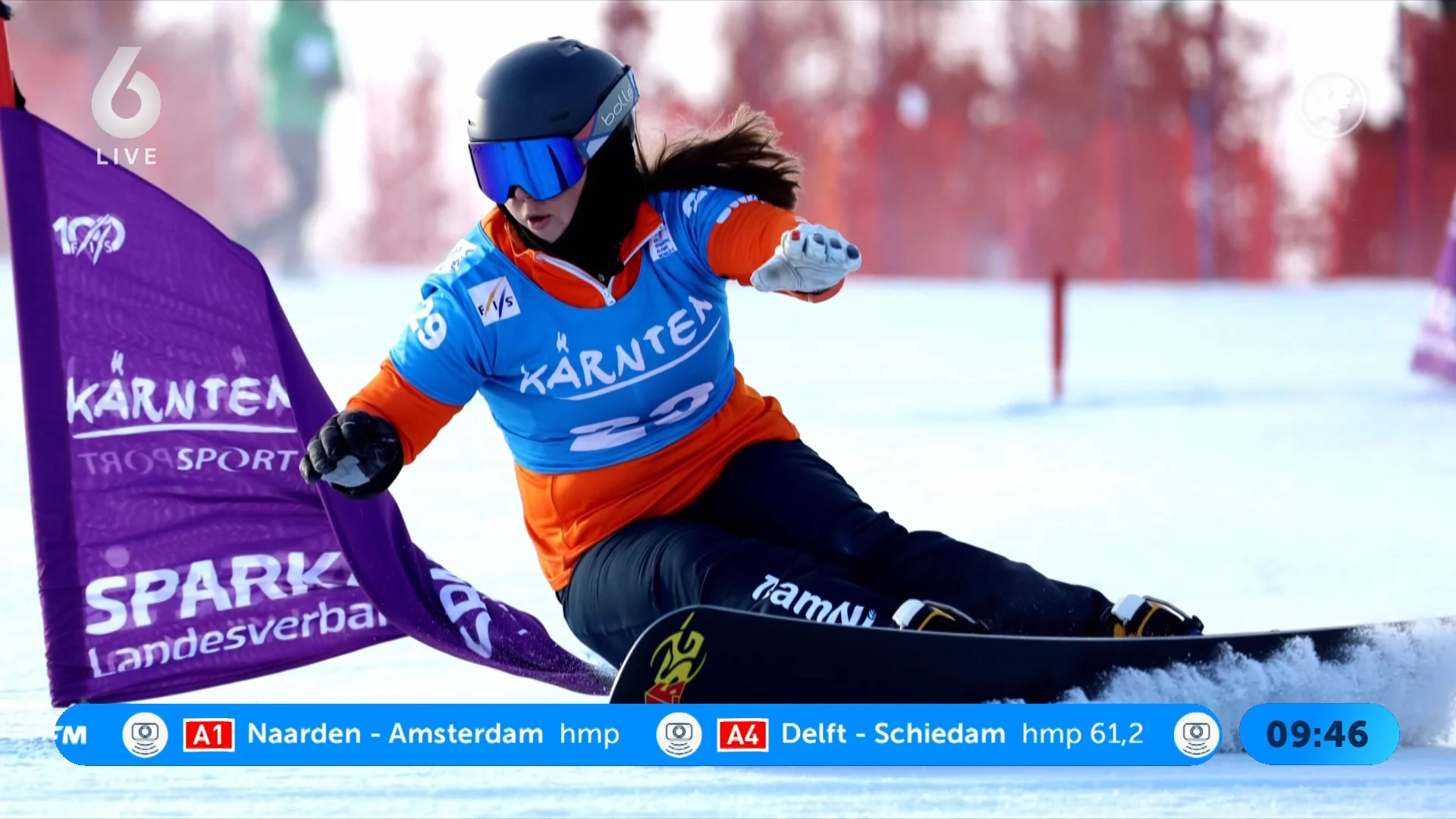 Snowboardster Dekker naar achtste finales op parallelreuzenslalom