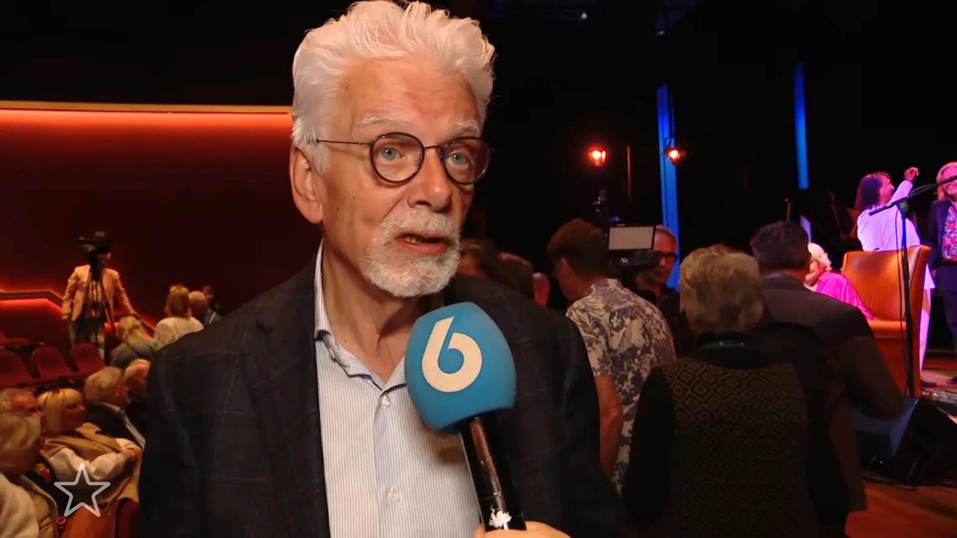 Jan Slagter reageert op Carrie ten Napel als nieuwe presentatrice van Sterren op het Doek