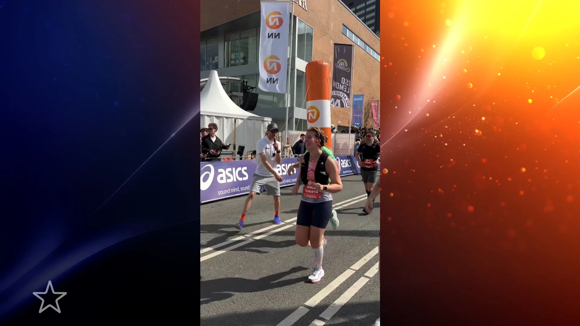 Jan Versteegh voltooit NN Marathon in Rotterdam