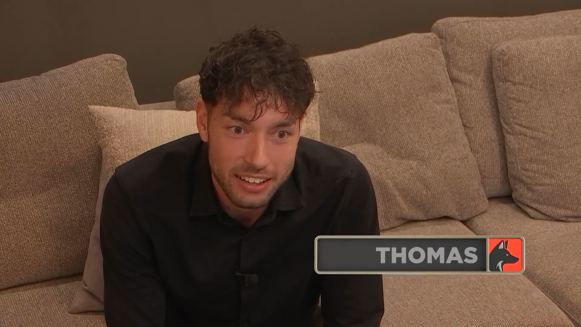 Thomas z'n thuisfront is duidelijk: 'Denk wel echt even twee keer na'