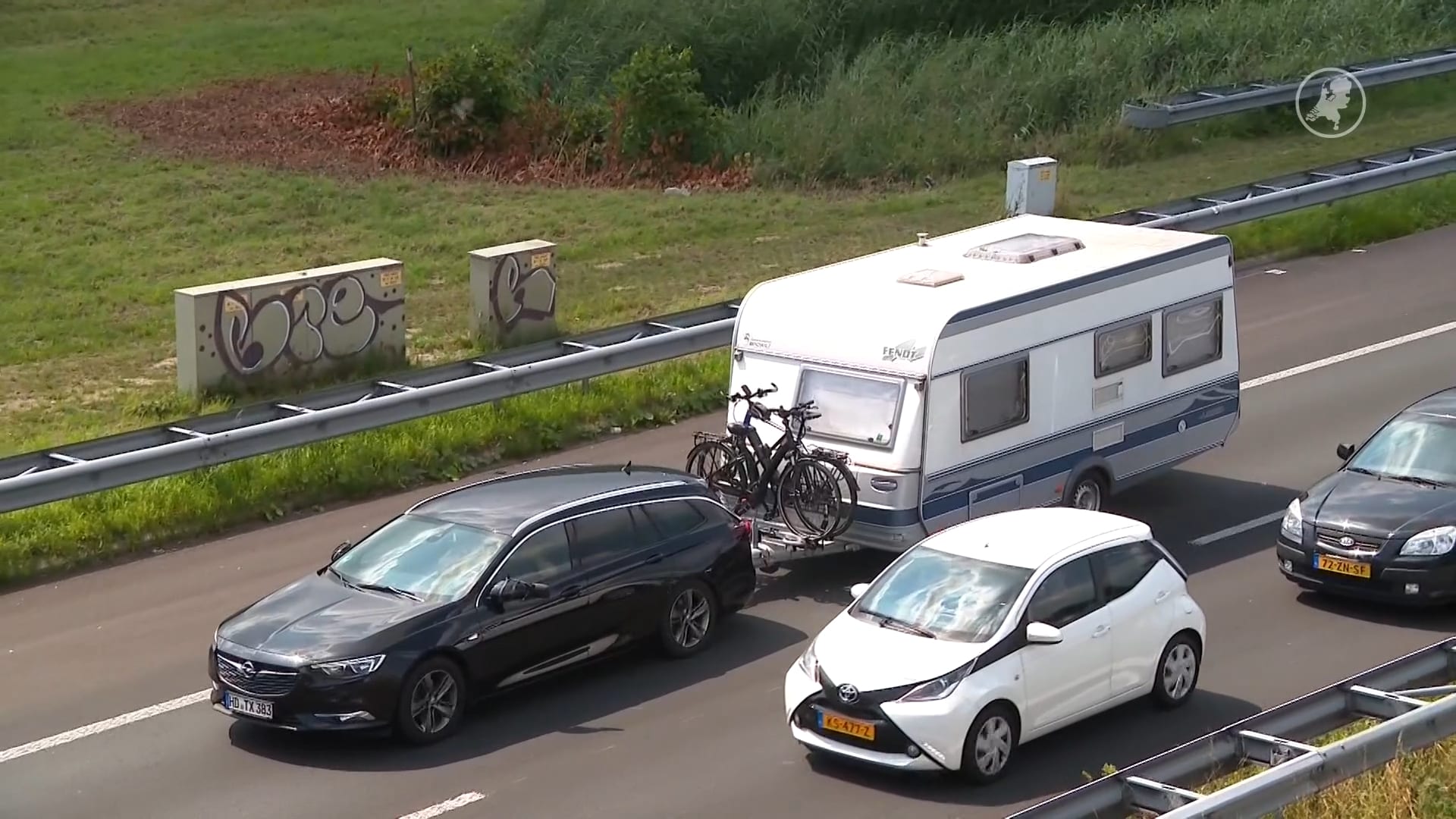 Automobilisten stonden in 2025 1,2 miljoen kilometer in de file