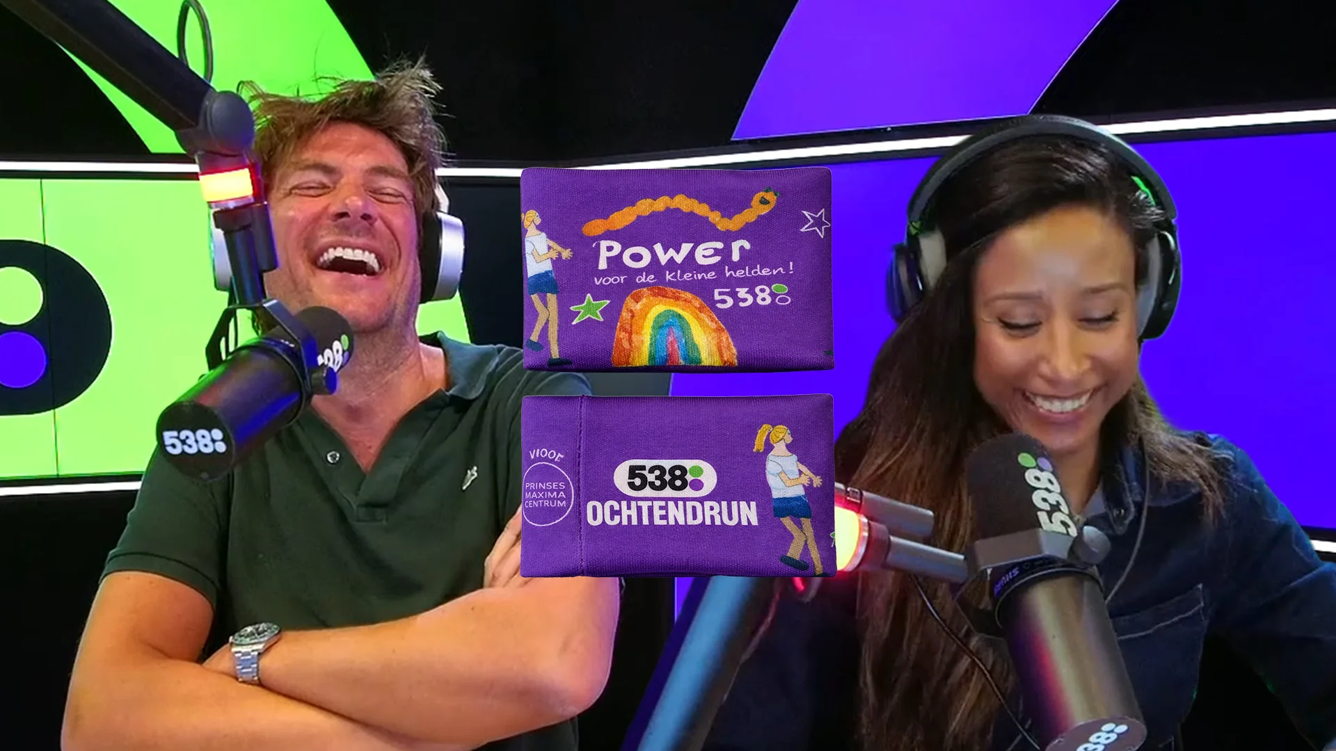 De 538 Middagshow heeft waanzinnig nieuws voor De 538 Ochtendrun!