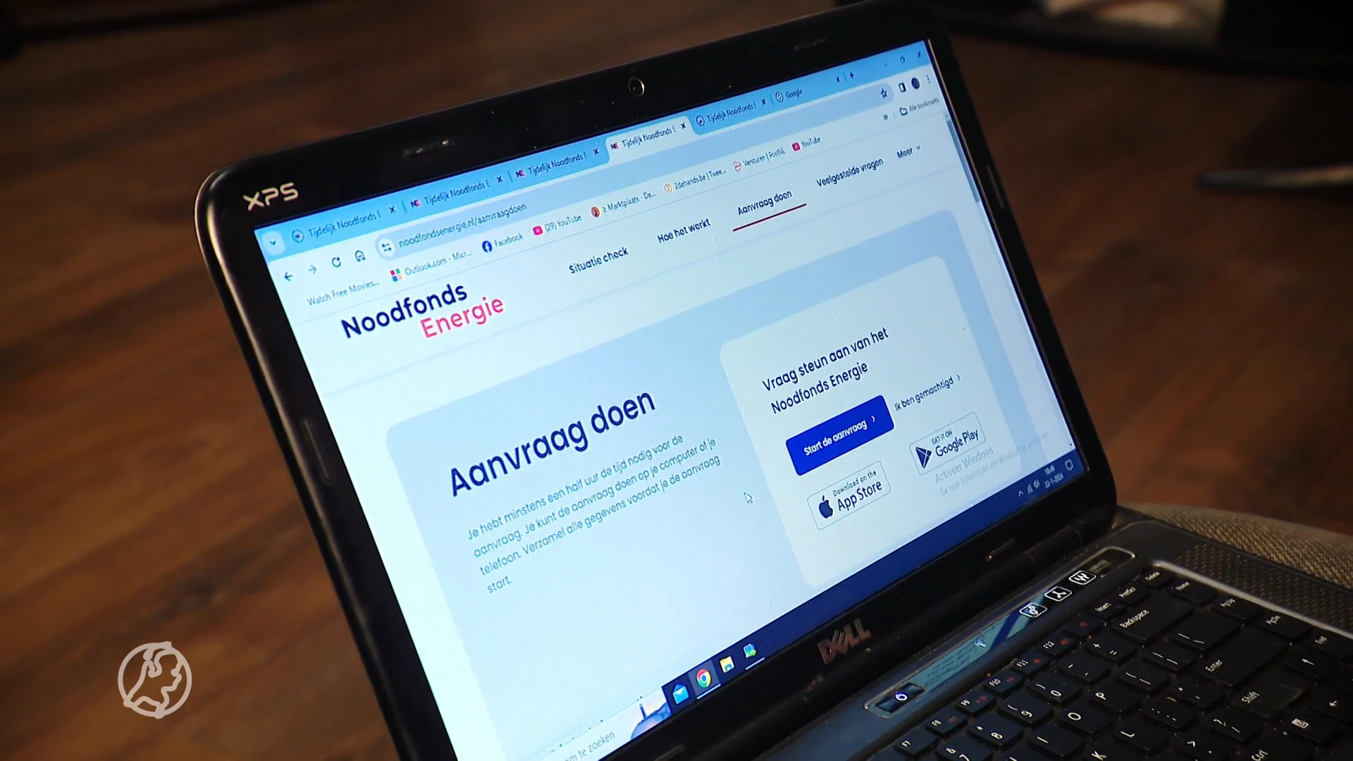 Het tijdelijke energiefonds is weer open.