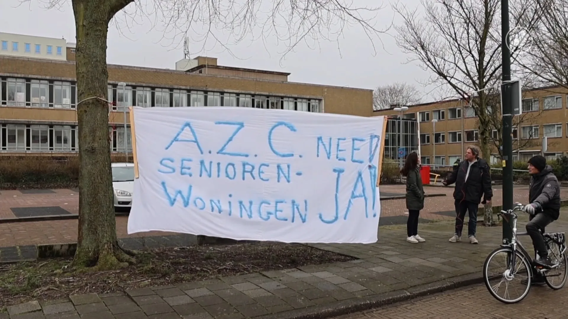 Onrust in Haagse wijk door demonstratie tegen komst huisvestingslocatie