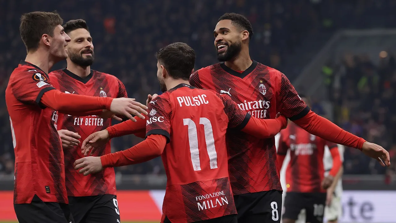 SAMENVATTING: AC Milan – Stade Rennes (Tussenronde Europa League)