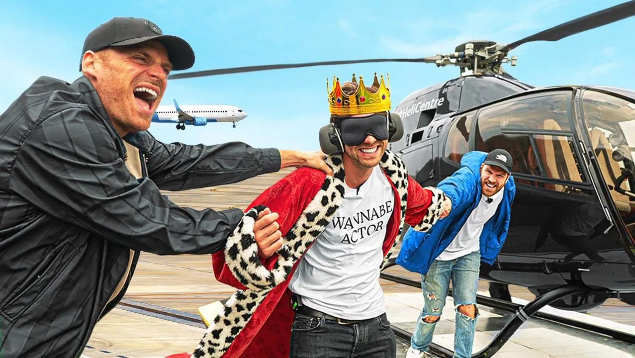 Beste vriend naar een ver land ontvoeren (blind)