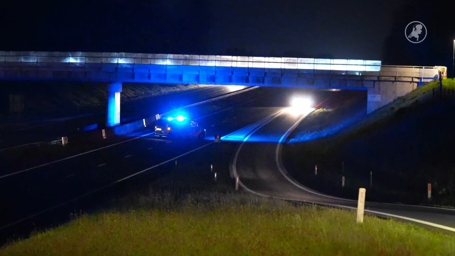 Motorrijder (41) overleden na botsing met ree in Anderen
