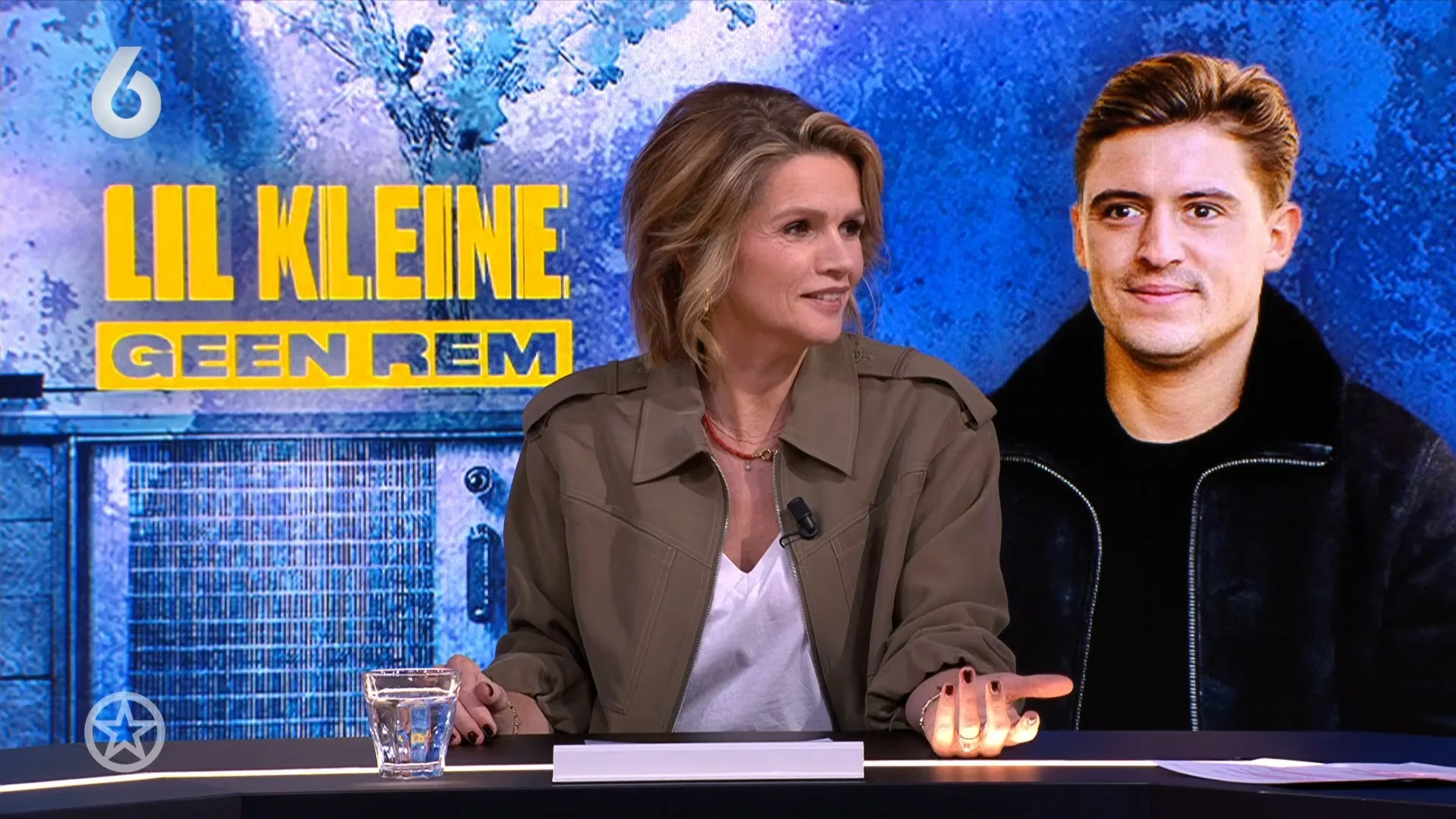 Shownieuws-desk over tweede deel van realityserie Lil Kleine