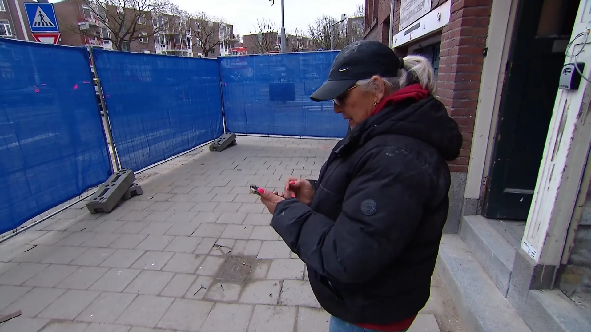 Sonja last een bouwstop in