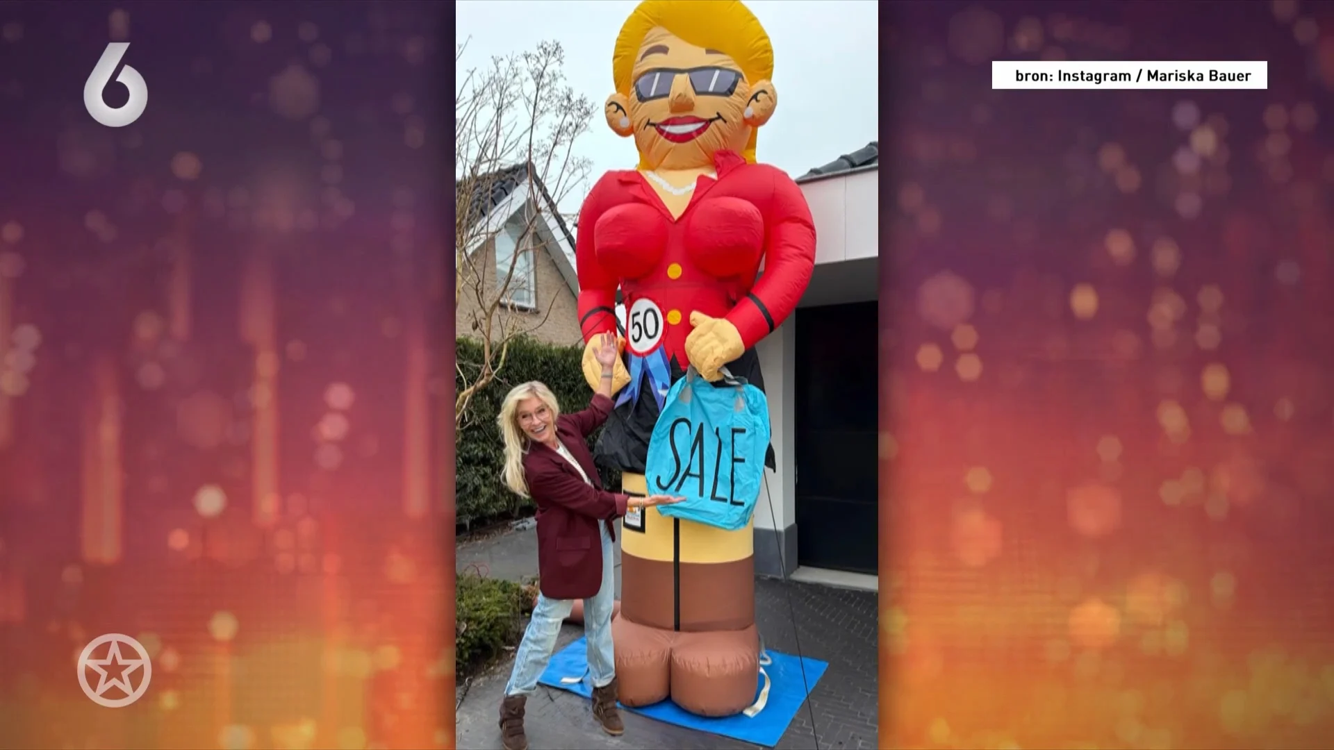 Mariska Bauer mocht 50 kaarsjes uitblazen