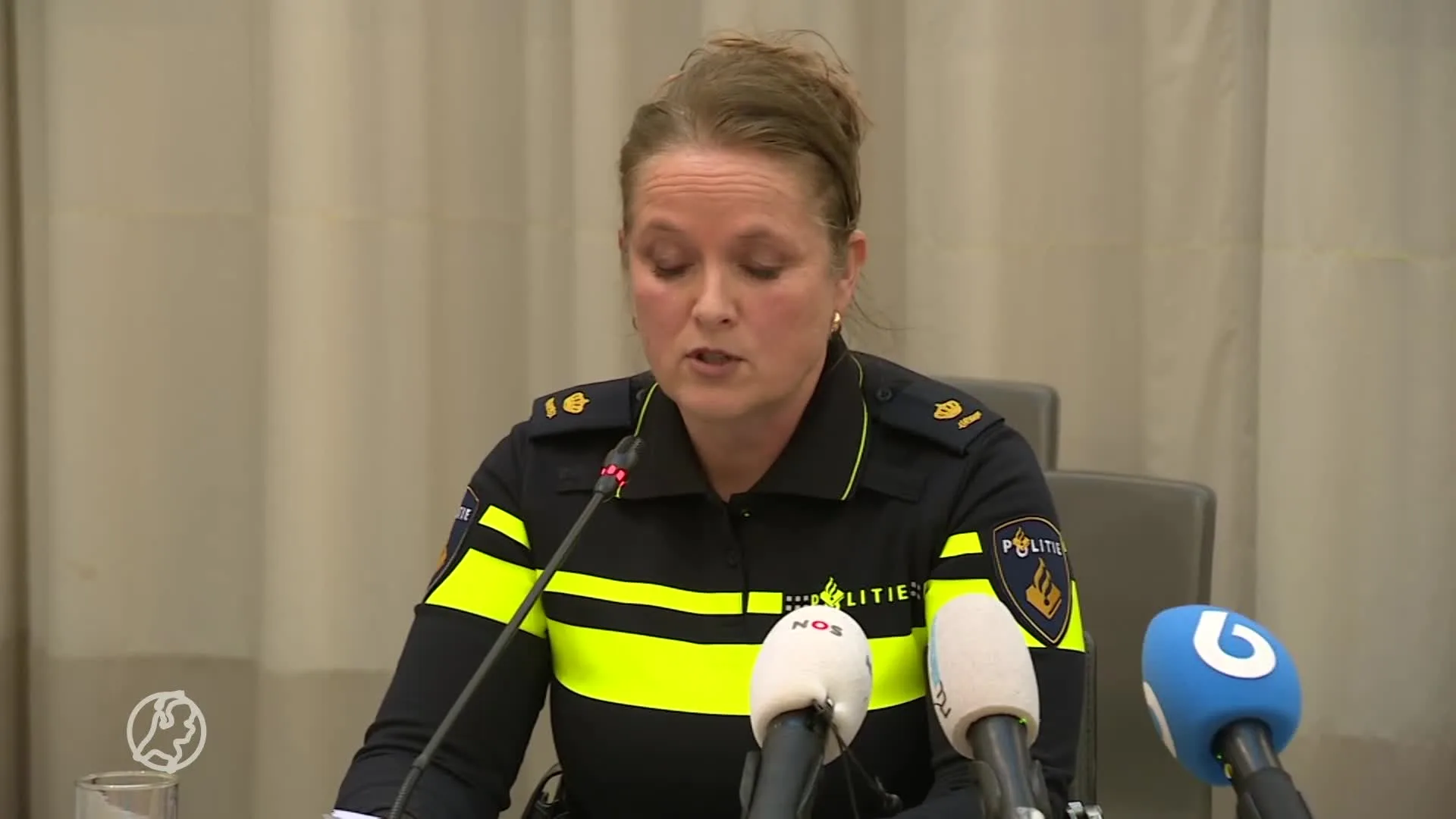 Persconferentie over explosie Rotterdam