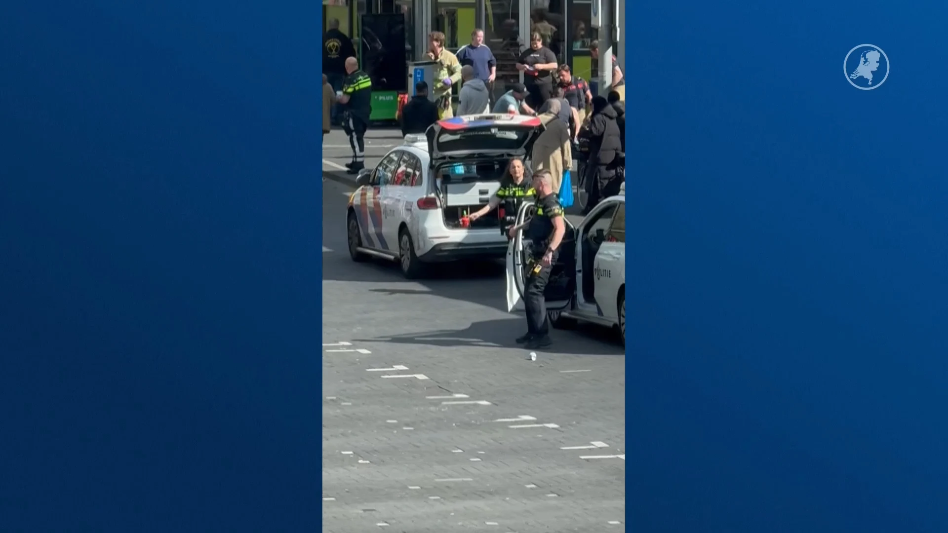 Man steekt persoon in rolstoel in de brand bij winkelcentrum Utrecht