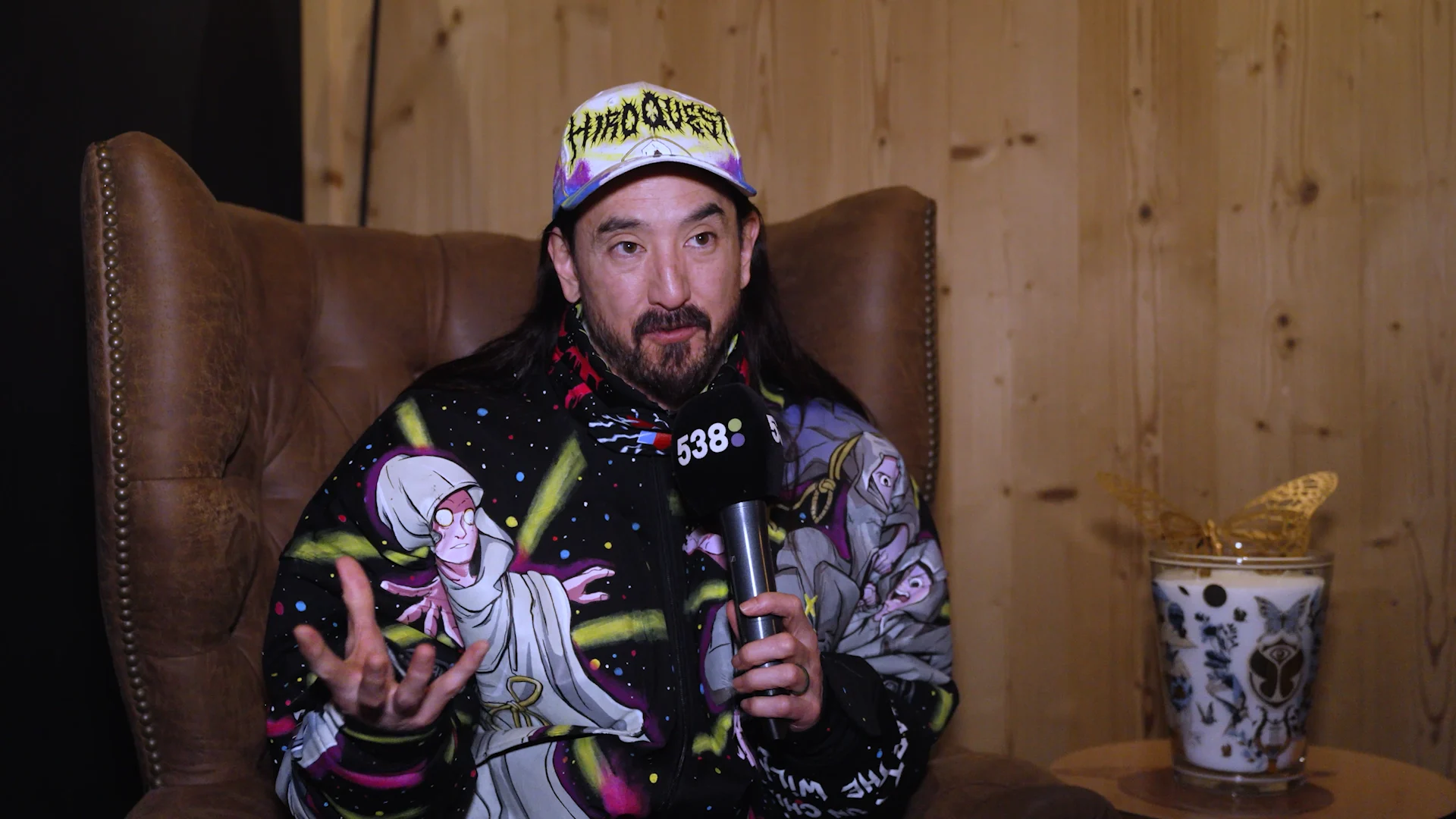 Steve Aoki bij Dance Department vanaf Tomorrowland Winter