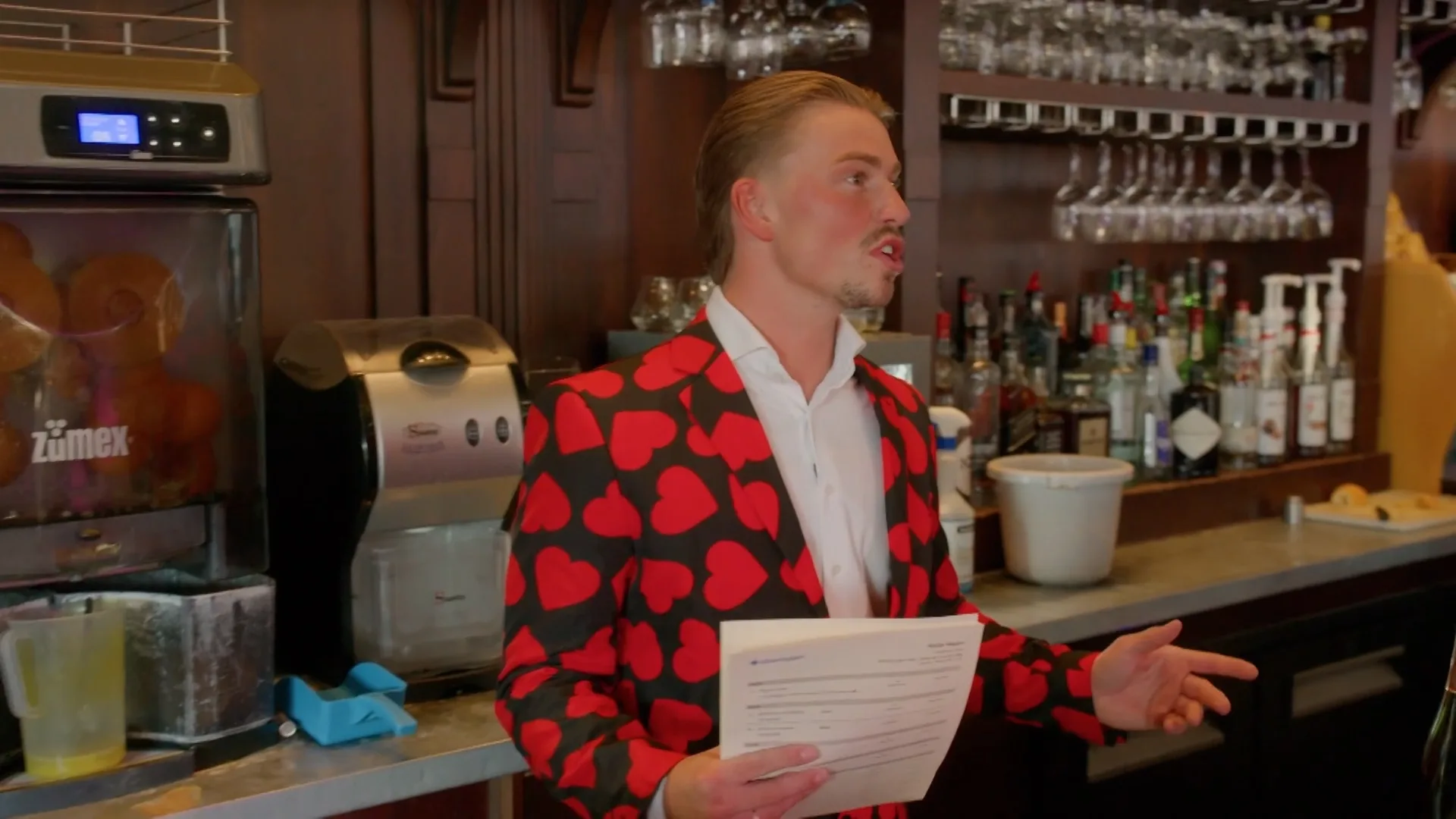 Vader René en zoon Kim strijden om reserveringen