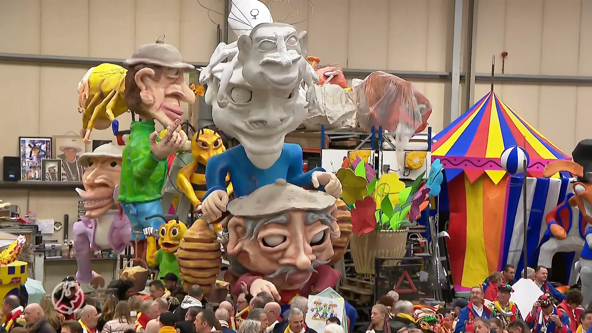 Carnavalsliefhebbers mogen alvast spieken naar wagens