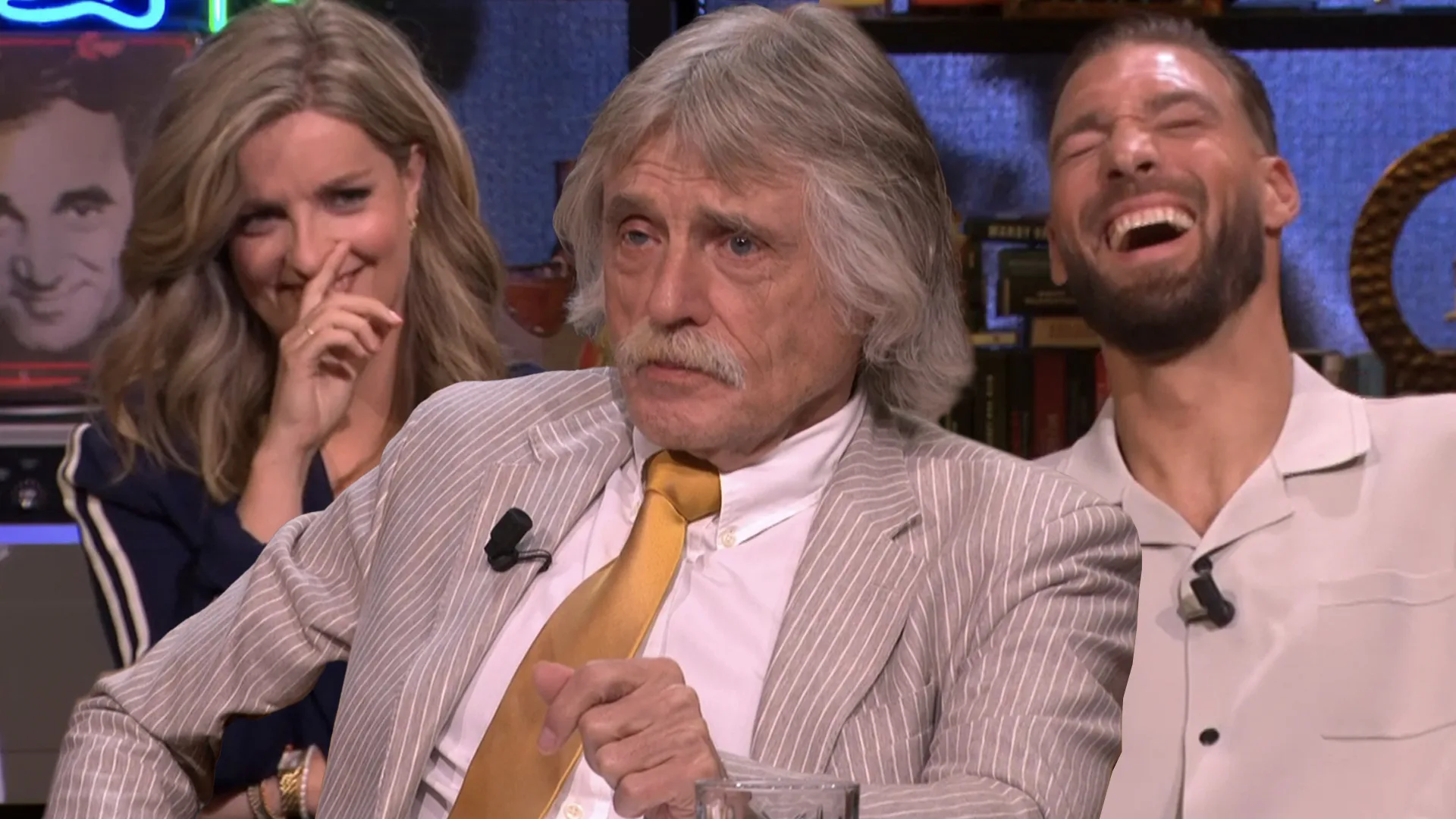 Vandaag Inside-studio gaat stuk om uitspraak Johan Derksen: 'Ik vind hem zo'n zeldzame zaadschieter'