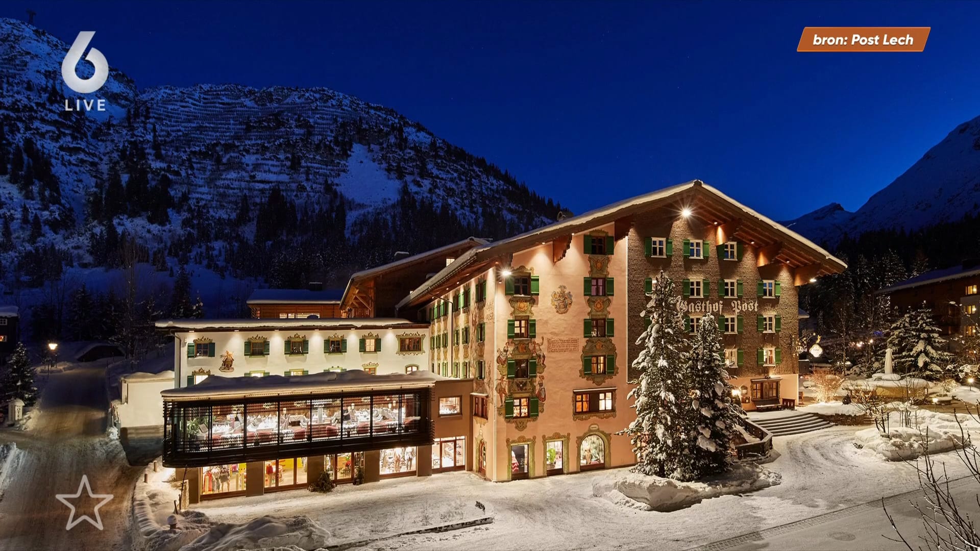 Oranjes weer op wintersportvakantie in Lech