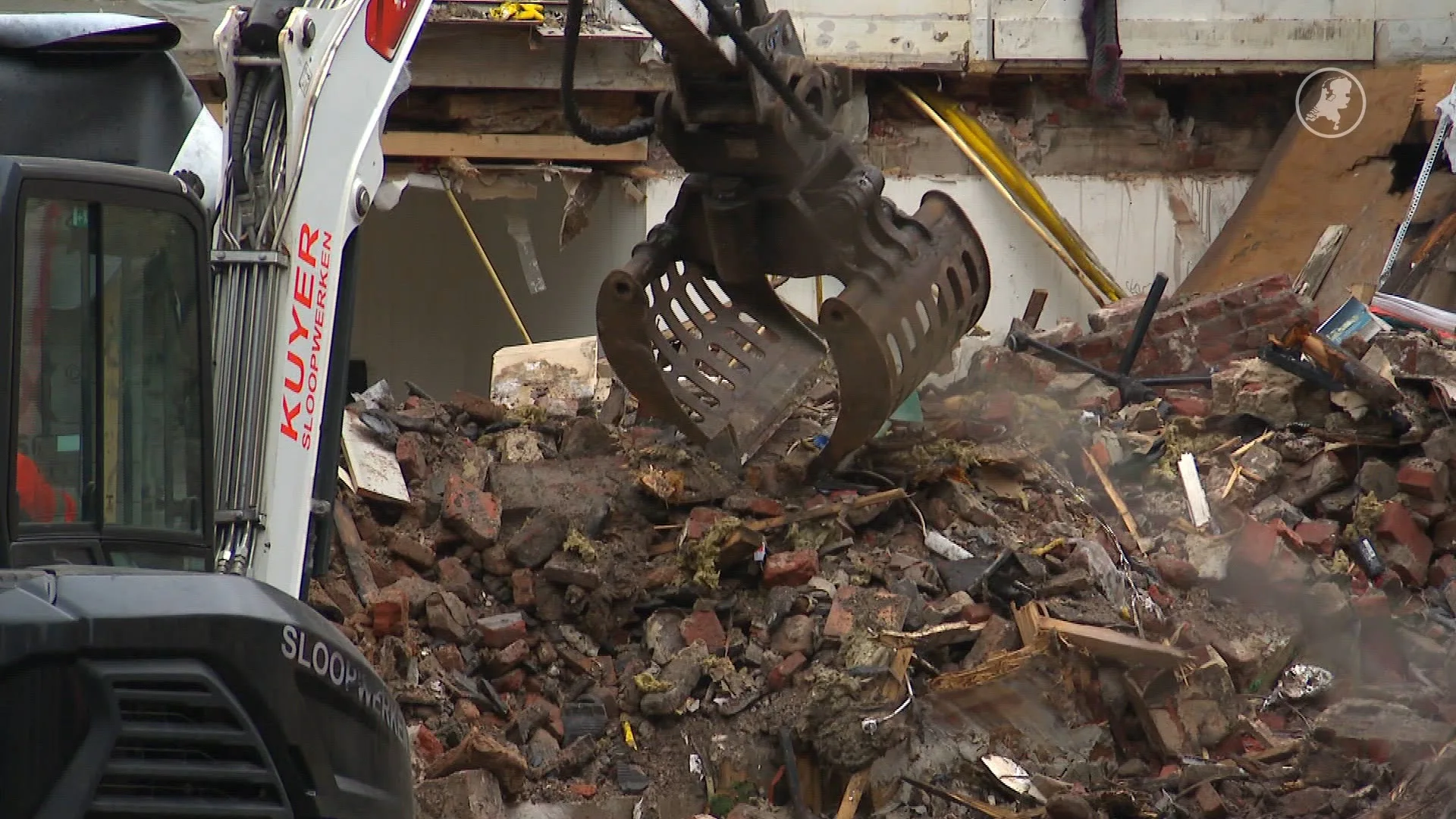 Utrecht start sloop na explosie met groten nasleep