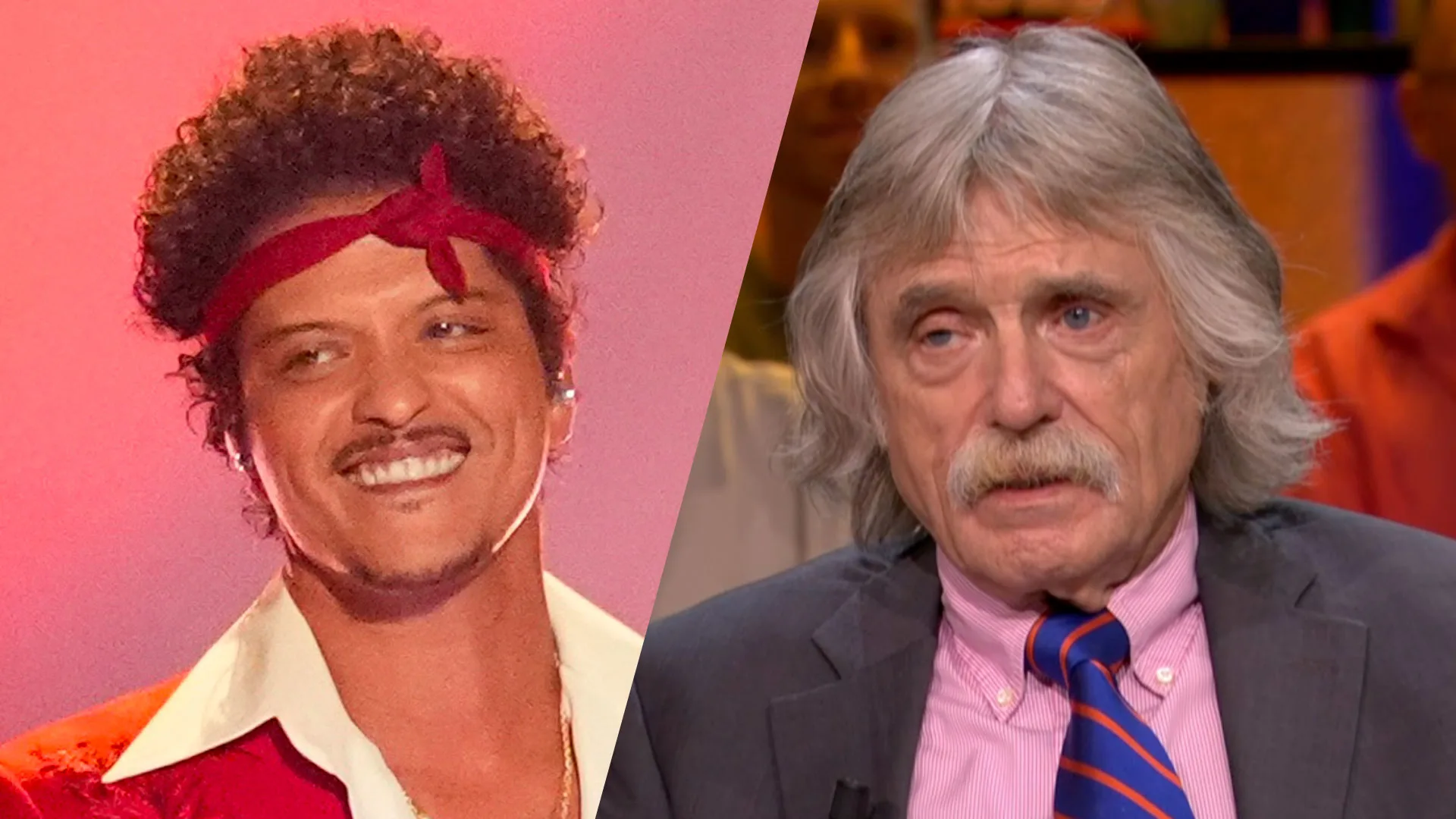 Johan Derksen geen fan van Bruno Mars: 'Dat is een kinderartiest!'