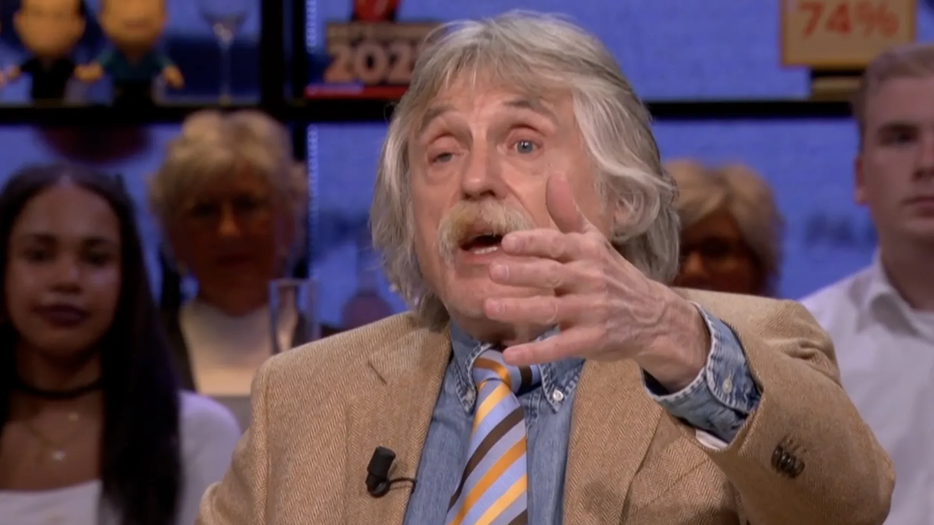 Johan Derksen: 'Nederland staat op het punt om een totale chaos te creëren!'